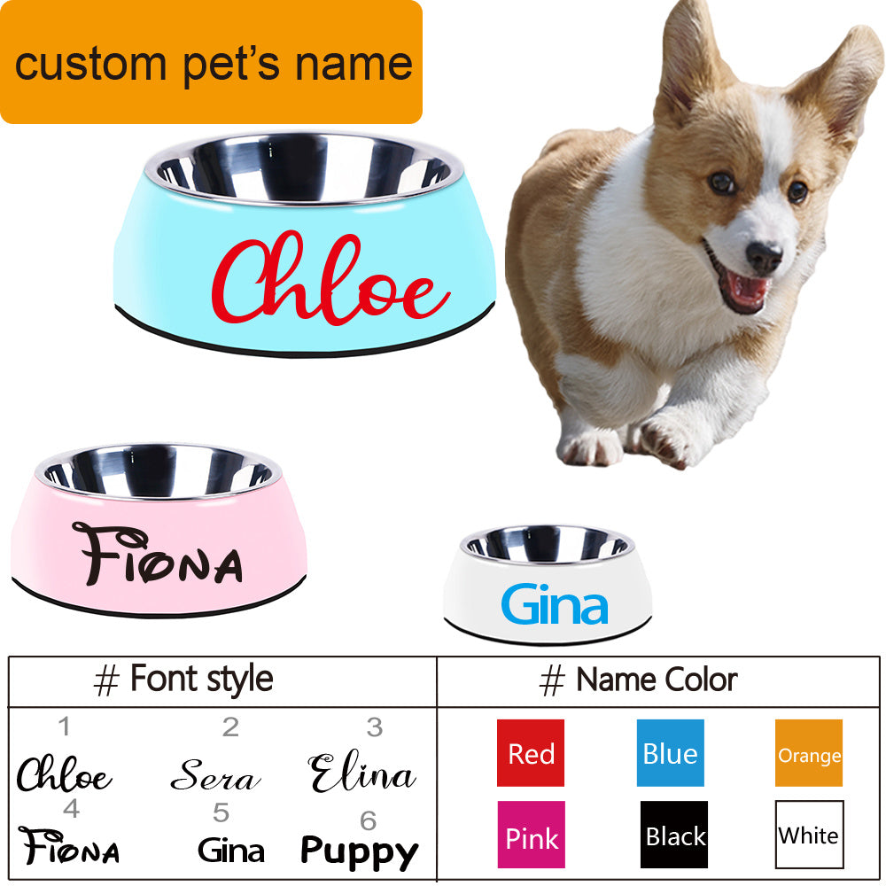 Dog Stainless Steel Food Bowls