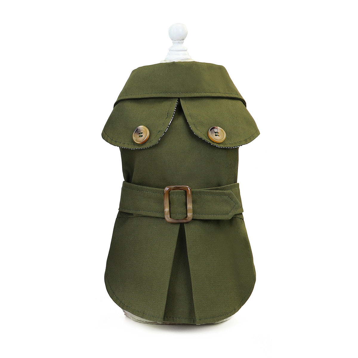 Chic Canine Trench Coat