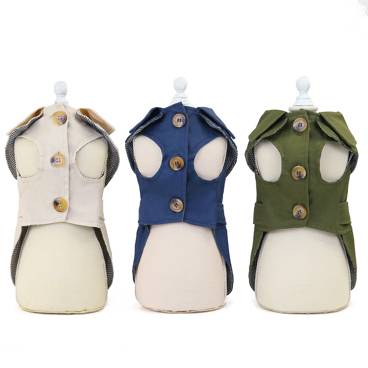 Chic Canine Trench Coat