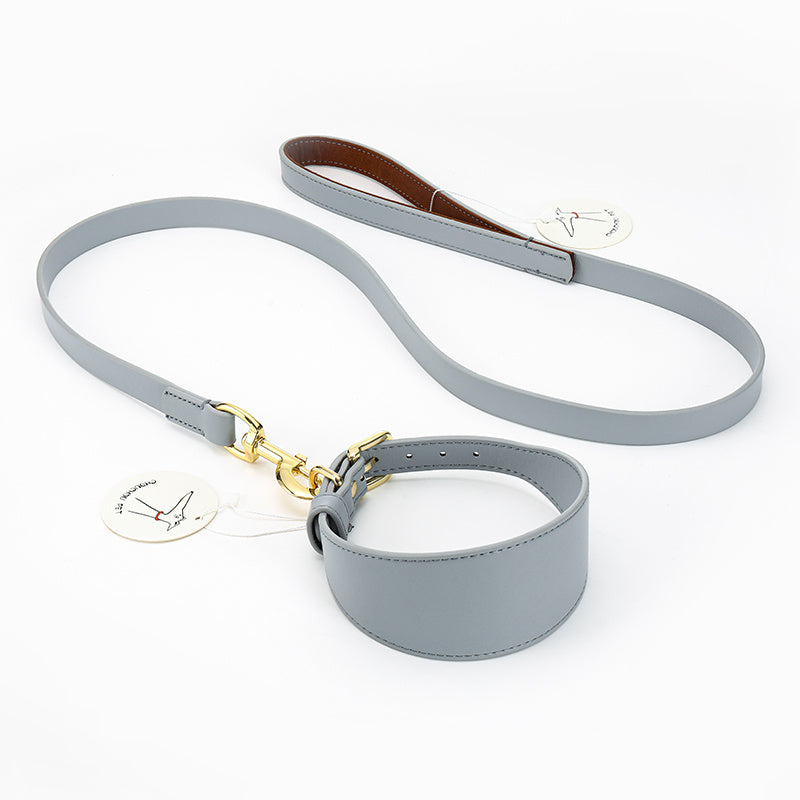 Soft Leather Pet Collar