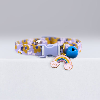 Cat Rainbow Silent Bell Collar