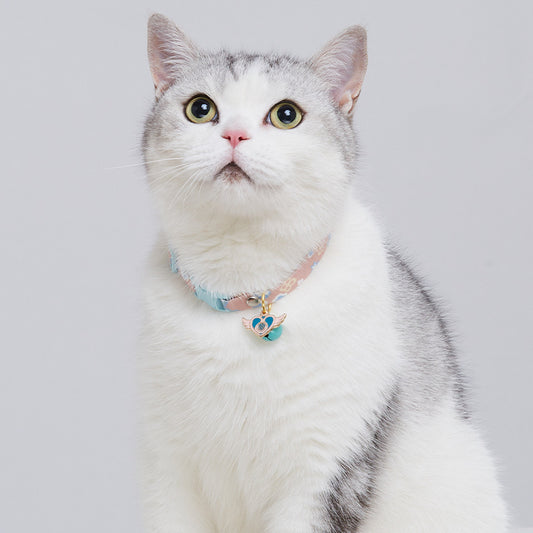 Cat Rainbow Silent Bell Collar