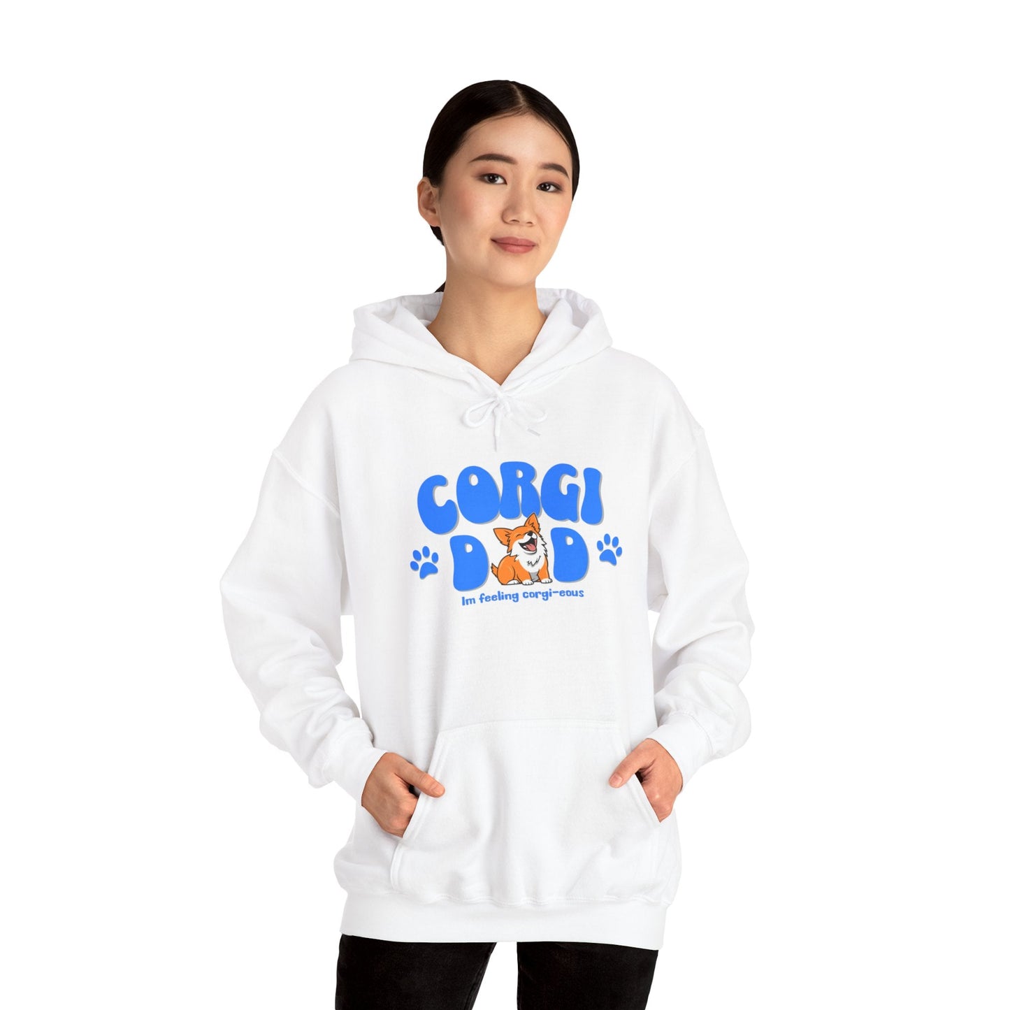 Corgi Dad Hoodie