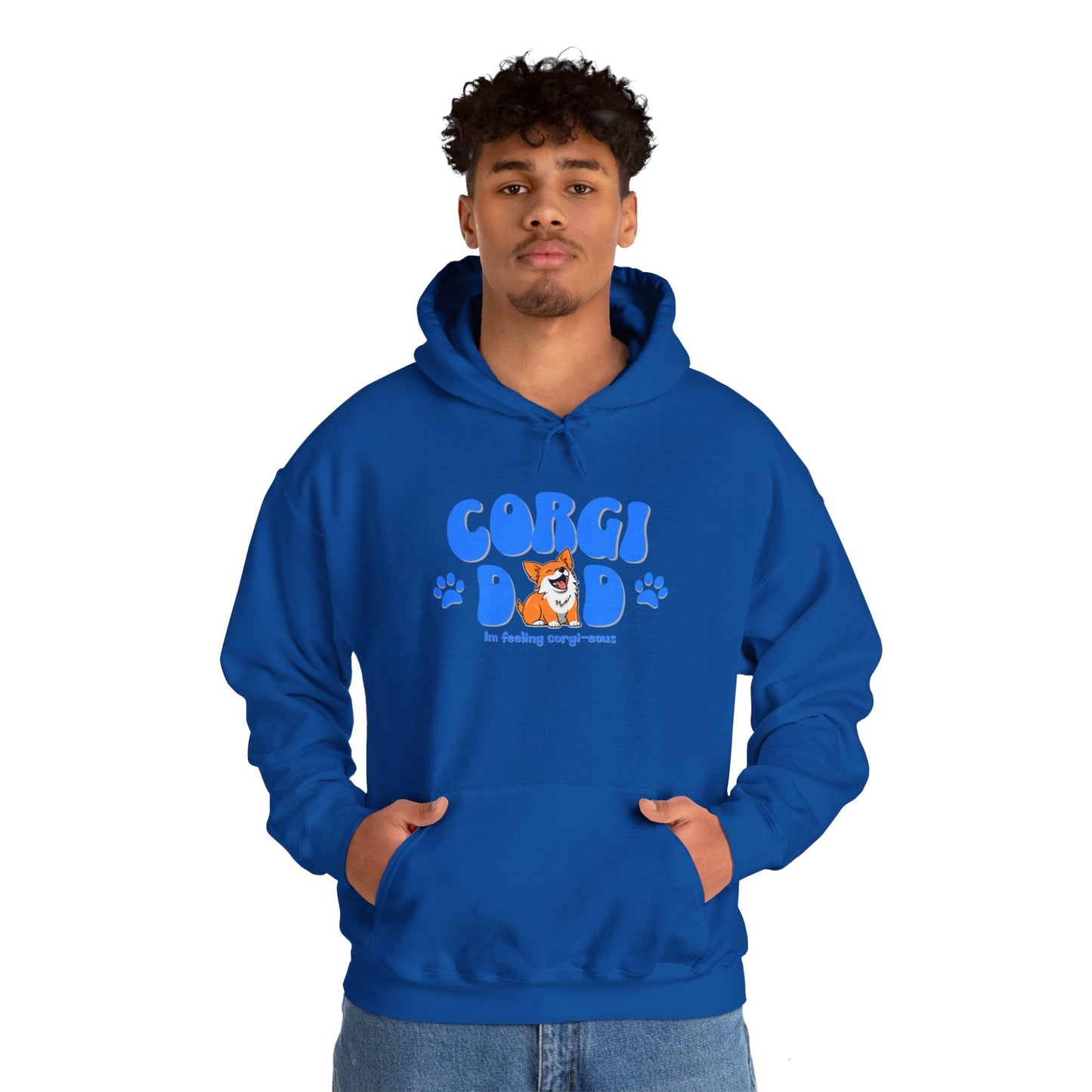 Corgi Dad Hoodie