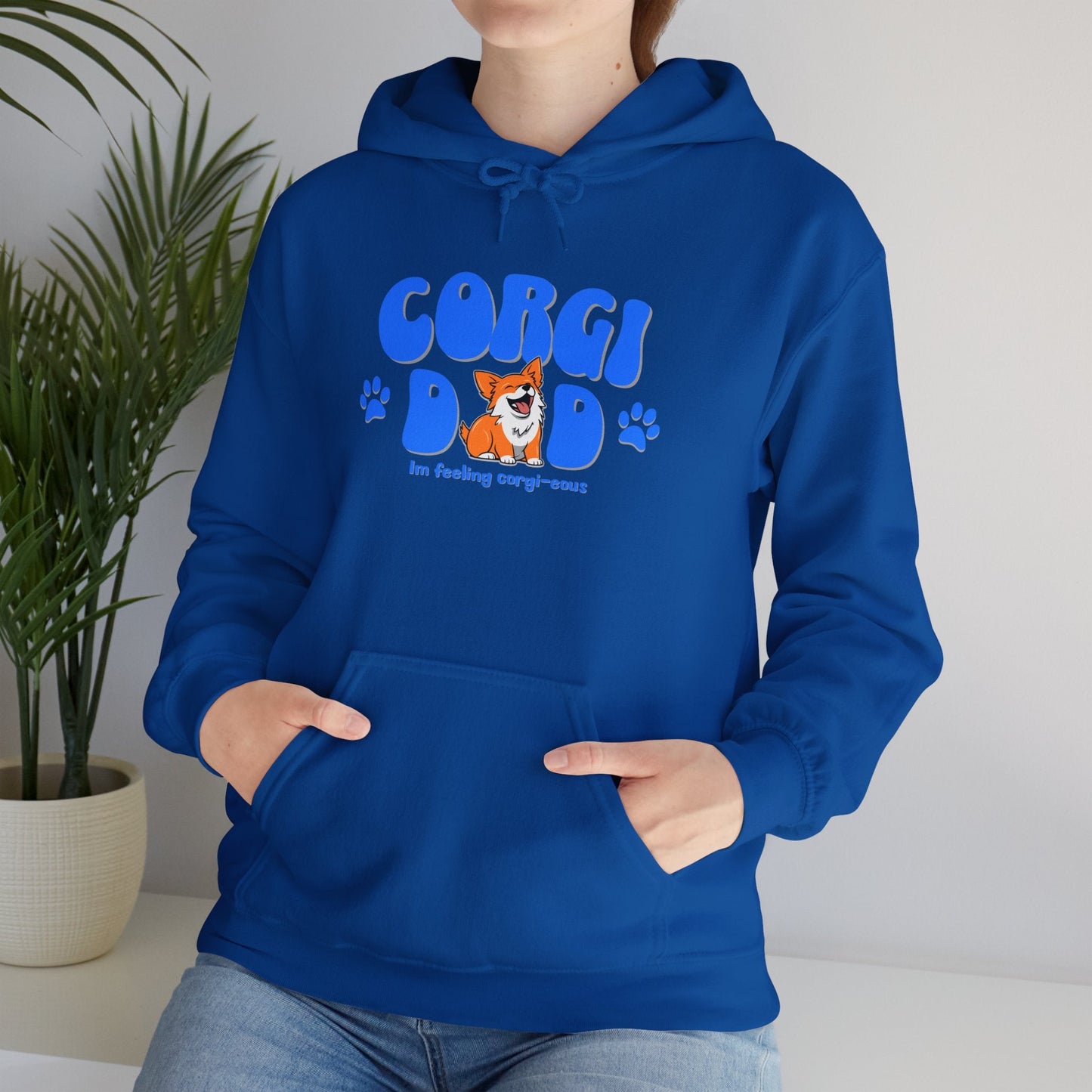 Corgi Dad Hoodie