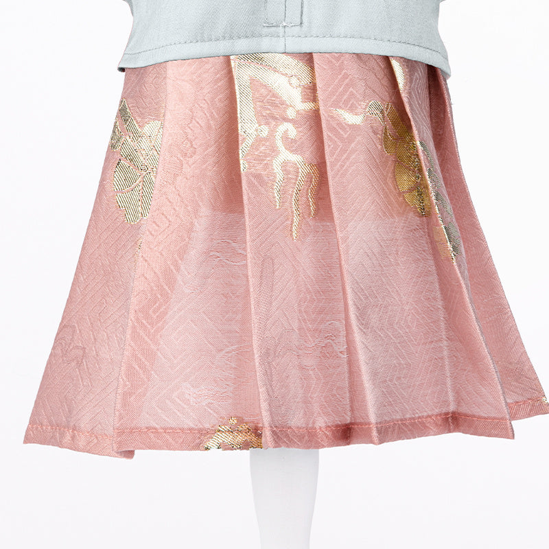 Elegant Pet Hanfu Skirt