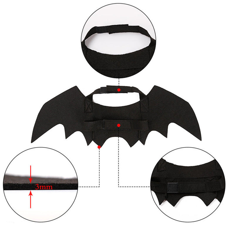 Pet Bat Wings Halloween Costume