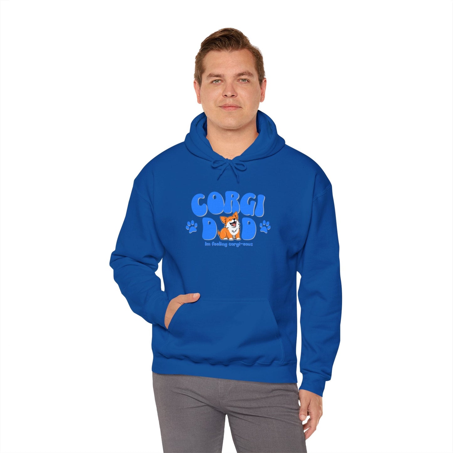 Corgi Dad Hoodie